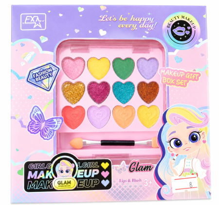 Glam sparkling girl