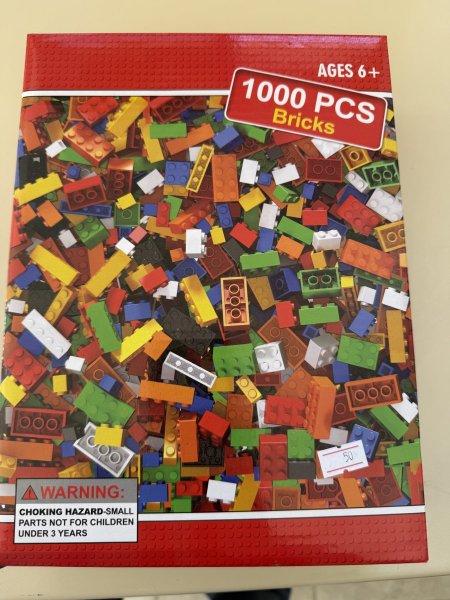 علبه ليجوالف قطعه1000 pcs bricks
