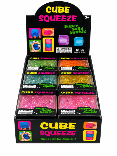 ترند سكوشي مكعب الضغط اللامع CUBE SQUEEZE