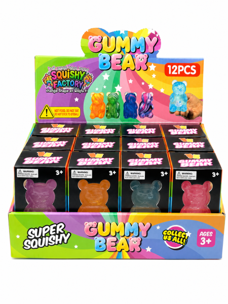 ترند سكوشي دب الجيلي المطاطي      Gummy bear